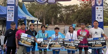 Kejurprov Triathlon, Tabalong Sabet 3 Emas dan 2 Perak