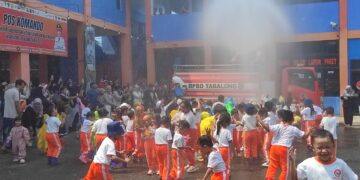 TK Golden Star Kids Kunjungi BPBD Tabalong