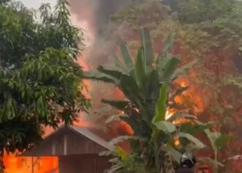 Pabrik Penggilingan Padi di Pugaan Terbakar, Kerugian Capai Rp 100 Juta