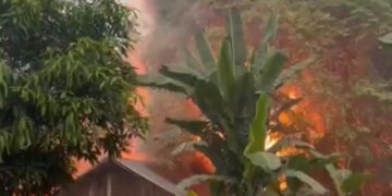 Pabrik Penggilingan Padi di Pugaan Terbakar, Kerugian Capai Rp 100 Juta