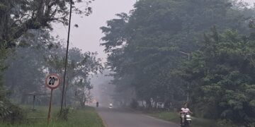 Terbawa Angin, Tabalong Dikepung Asap
