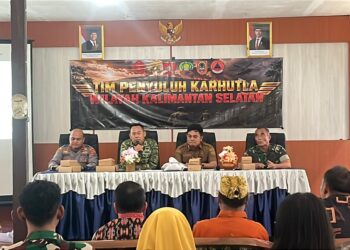 Gandeng Elemen Masyarakat, Tim Mabes TNI Sosialisasi Bahaya Karhutla di Tabalong