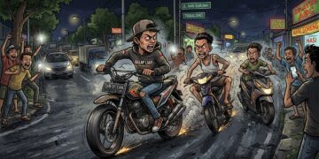 Resahkan Warga, Belasan Motor Remaja Hendak Balap Liar di Tabalong Diangkut Polisi