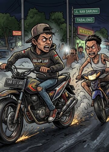 Resahkan Warga, Belasan Motor Remaja Hendak Balap Liar di Tabalong Diangkut Polisi