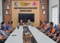 Tim Mabes TNI Sambangi BPBD Tabalong