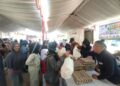 Minyak Goreng Hingga Telur Jadi Incaran, Warga Tabalong Padati Pasar Murah di Sarabakawa