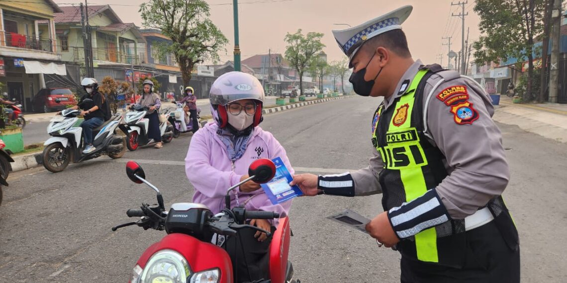 Begini Cara Satlantas Polres Tabalong Mendidik dan Melindungi Pengendara