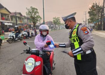 Begini Cara Satlantas Polres Tabalong Mendidik dan Melindungi Pengendara