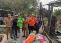 Rumah Hangus Saat Ditinggal Mudik, Korban Kebakaran Dapat Bantuan Bupati Tabalong