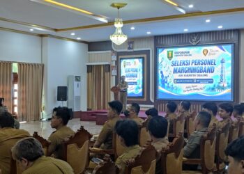 Persiapan Harjad Tabalong, Disporapar Bentuk Marchingband ASN