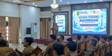 Persiapan Harjad Tabalong, Disporapar Bentuk Marchingband ASN