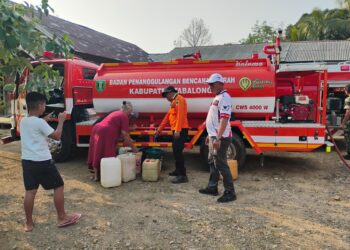 Selama Kemarau Satu Juta Liter Air Bersih Sudah Disalurkan ke Warga Tabalong