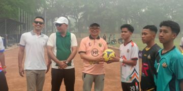 Bupati Tabalong H Fani Buka Turnamen Bola Antar Kecamatan