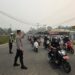 Kapolres Tabalong Turun Jalan Memimpin Pengaturan Lalu Lintas