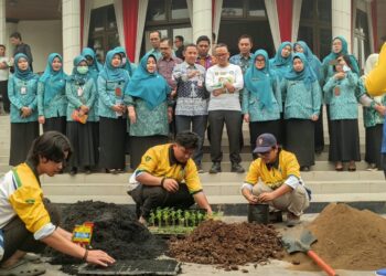 Bupati Tabalong Gencarkan Gerakan Menanam di Pekarangan