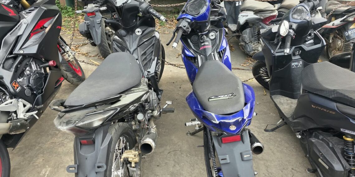 Hanya Dalam Enam Hari, Satlantas Polres Tabalong Amankan 43 Knalpot Brong