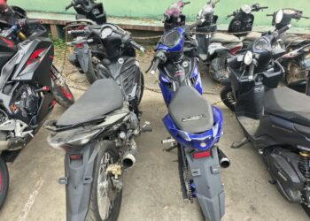 Hanya Dalam Enam Hari, Satlantas Polres Tabalong Amankan 43 Knalpot Brong