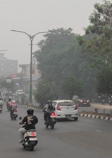 Kabut Asap Kembali Selimuti Tabalong, BPBD Tegaskan Bukan Berasal dari Karhutla Lokal