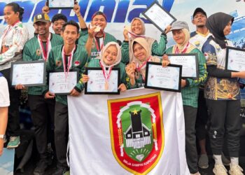 Perdana Tampil di Kejurnas, Dua Atlet Gateball Tabalong Bawa Prestasi