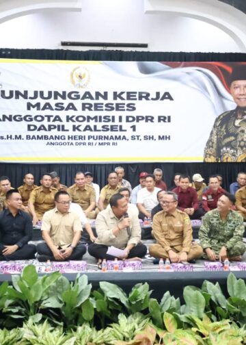 Sambangi Tabalong, Anggota DPR RI Bambang Heri Purnama Sampaikan Ini