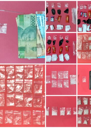 Operasi Sarang Narkoba di Tabalong, 10 Pengedar Diringkus dengan 167 Gram Sabu